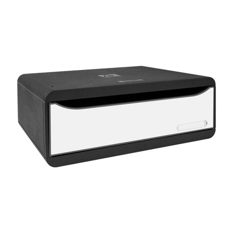 Exacompta Zásuvkový box 1 zásuvka nízka - čierno-biely